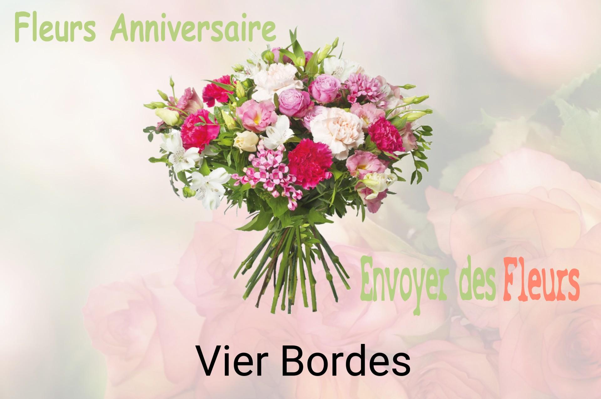 Bouquet de fleurs d’anniversaire livré à Vier-Bordes