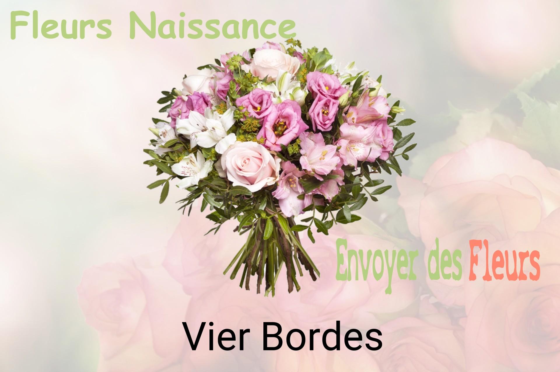 Bouquet de fleurs de naissance livré à Vier-Bordes